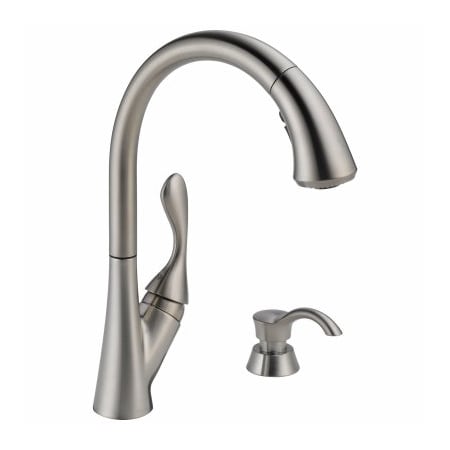 Delta SS SGL Pul Kitch Faucet 19922Z-SSSD-DST